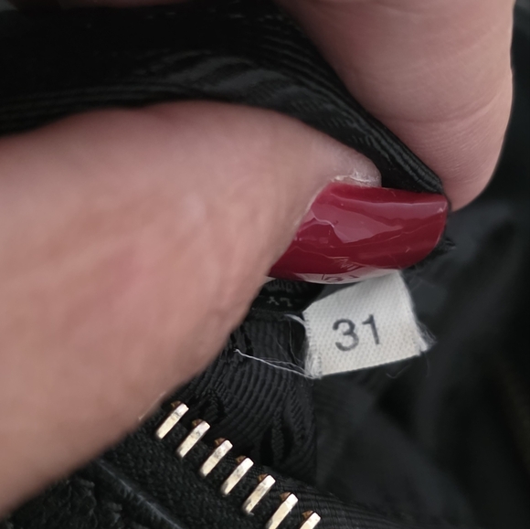 PRADA BLACK NYLON GAUFRE GATHERED TESSUTO ZIPPED SHOULDER BAG 2 Ways - Picture 11 of 16